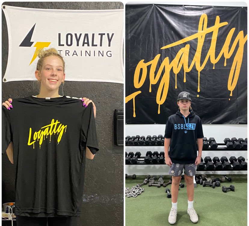loyaltytraining's tweet photo. Shoutout to our January Athletes of the month: 

- Ava Simmons 
- Tristan Grove

Keep up the good work you two #StayLoyal⚡️ https://t.co/9fdgVQPlBZ