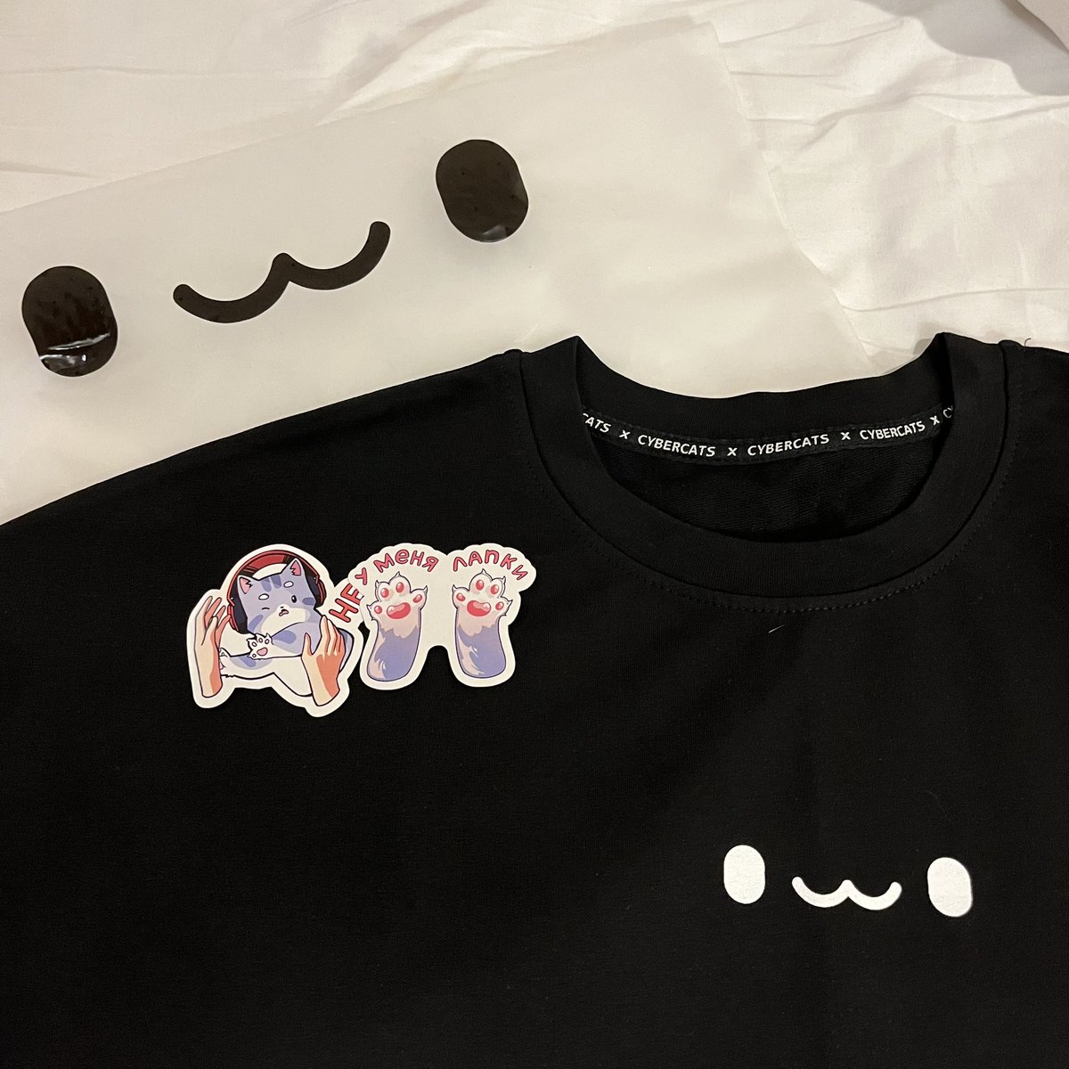az98074's tweet photo. geart to see you!!  and thanks for the cute t-shirt and sticker🐱
I really love you @Ranchesje @cybercats 

Спасибо🫶 https://t.co/WtbtOaHZ4g