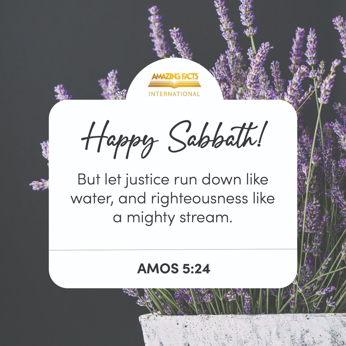 Sabbath greetings friends!
