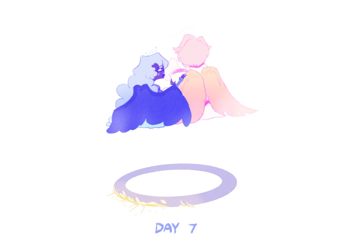 ScribbleDeeD00's tweet photo. Day 7: Comfort for #serapherdweek25 led by @serapherdweek 💛🩵

#HazbinHotel #HazbinHotelAbel #HazbinHotelAdam #HazbinHotelEmily #HazbinHotelFanart https://t.co/qWfHrCMfbJ