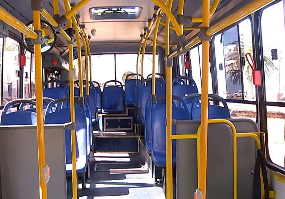 que me van a hablar de felicidad los chetos si nunca se subieron a un omnibus y estaba asi de vacío