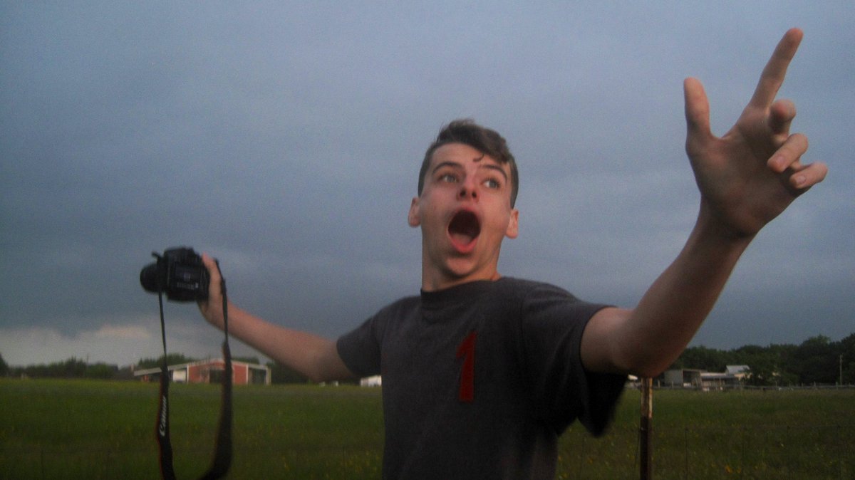 Me “accidentally” ending up in front of a tornado while “driving to the grocery store” for the 20th time this year (they’ll never suspect a thing)