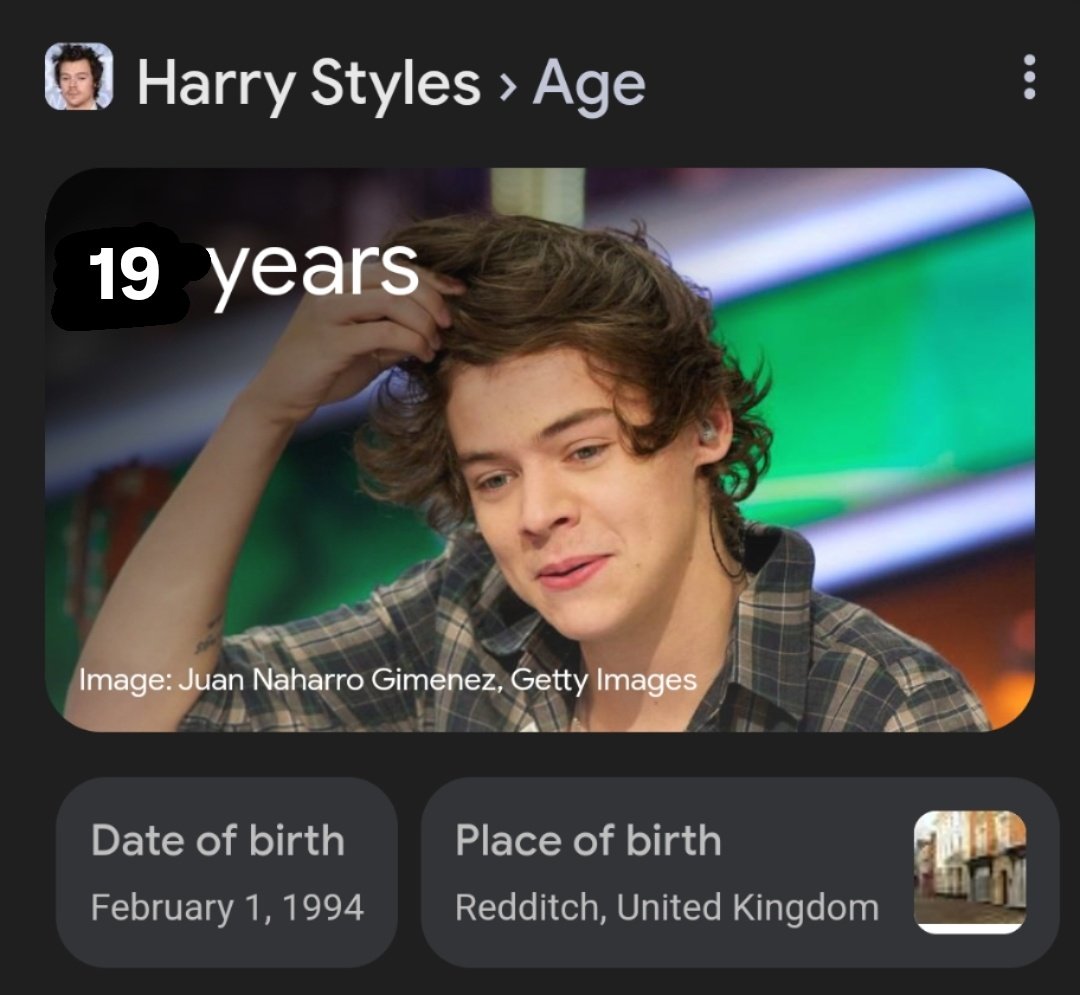 babybunnyrry's tweet photo. i refuse to be controlled by a calendar, happy 19th birthday harry styles https://t.co/76naJCK9xs