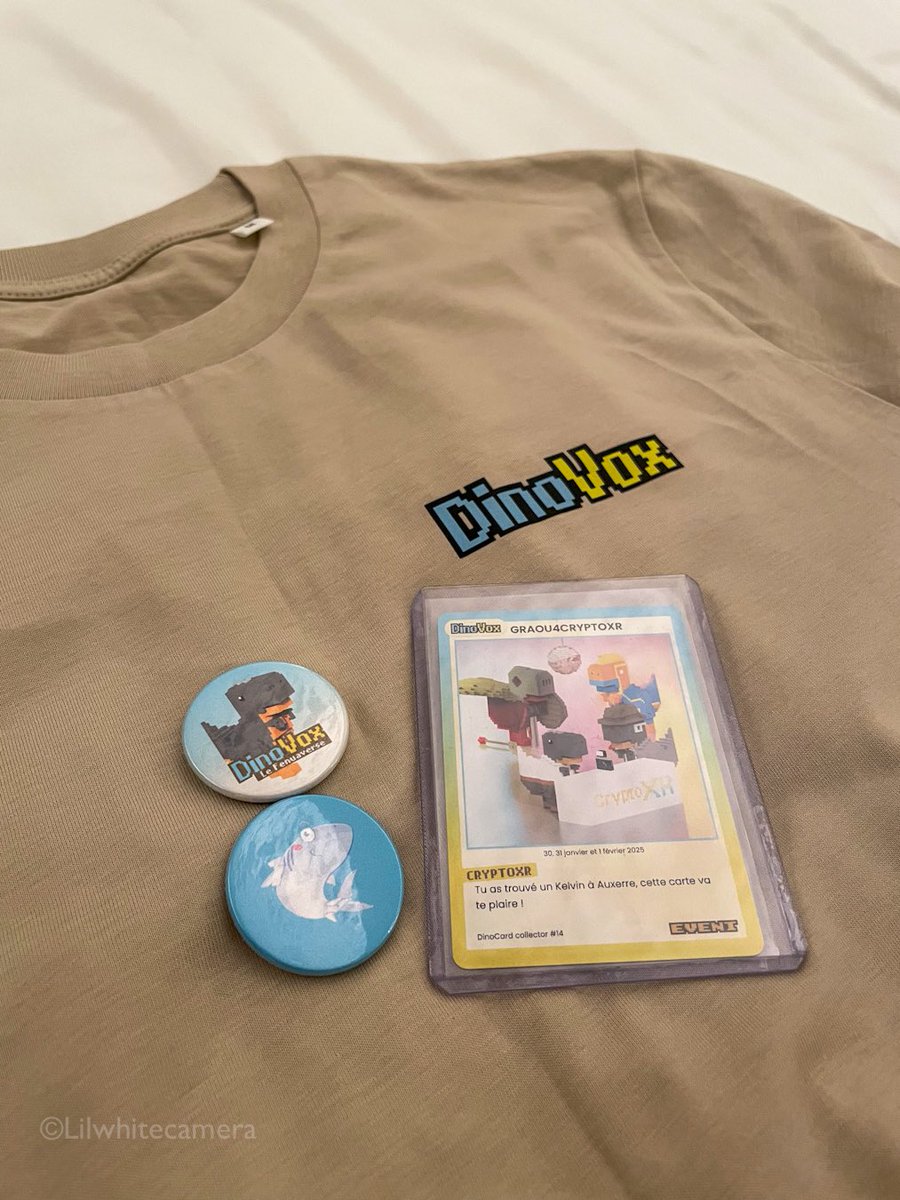 Lilwhitecamera's tweet image. À la question : Est ce que j&apos;ai trouvé @KevinLallement à #CryptoXR ?
La réponse en images 🤣🦖🫶🏼
Ps: Z&apos;êtes jaloux de mon loot @TheDinoVox @DinoVox_Asso hein ? 🤭
