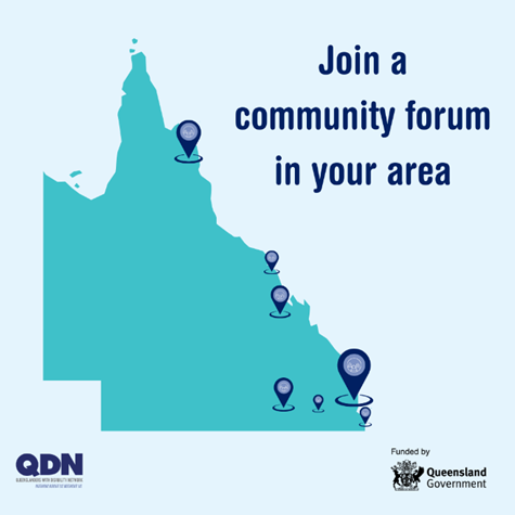 karin_swift's tweet image. Community Forums – Join In!
📅 10-14 February | 📍 In-person &amp;amp; online
💬 Share your ideas on disability reform.

🔗 Register: QDN Disability Reforms