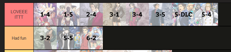 in all seriousness these are my favorites so far lol i still have a lot pending 