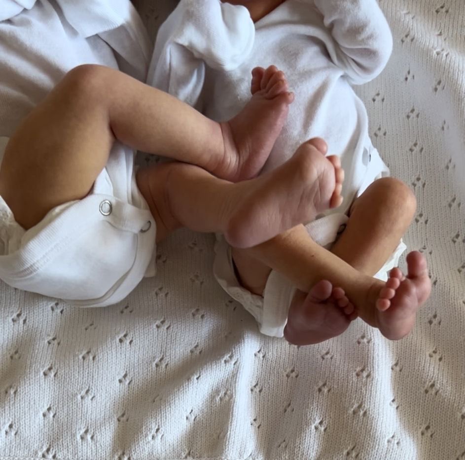 CHRISCROWLCY's tweet image. julesss posted: Our lives just got twice as hectic 👶🏼👶🏼