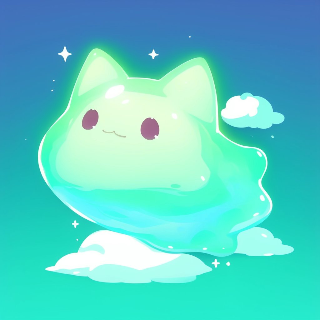 Liquid Cat will fly high 🪽💧