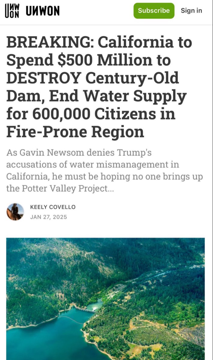 Bytemeharder (@bytemeharder) on Twitter photo <a href="/CAgovernor/">Governor Gavin Newsom</a> Actually, even after we voted for water storage and got none, gavin is now destroying the water storage we have. <a href="/CAgovernor/">Governor Gavin Newsom</a> Actually, even after we voted for water storage and got none, gavin is now destroying the water storage we have.