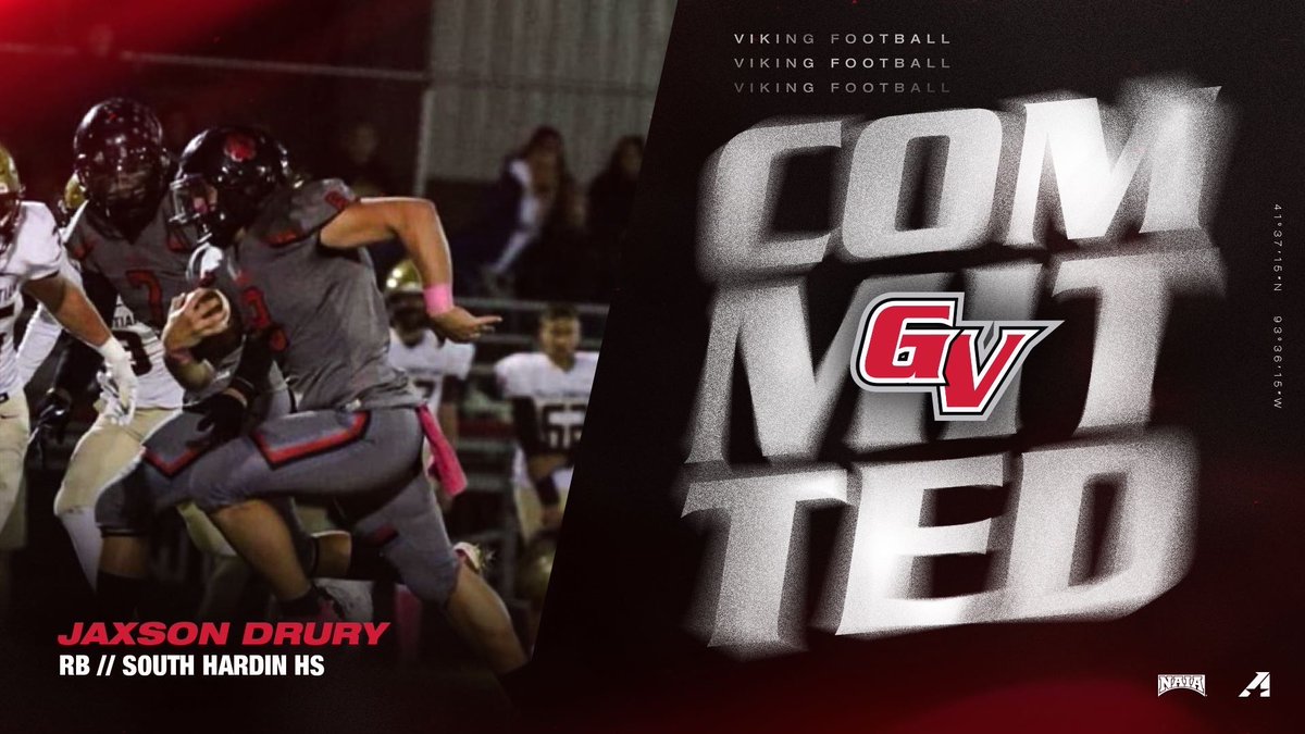 I am excited to announce that I officially plan to continue both my academic &amp; athletic career at Grand View University!
Blessed &amp; thankful for all the opportunities I have been given! Excited to get started on this new path &amp; see where it takes me!
 Go Vikings!! ⚪️🔴⚫️