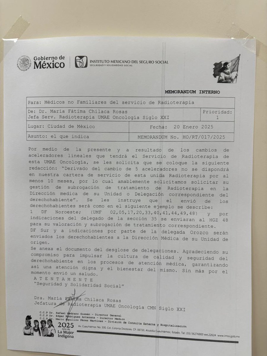 carlosmorisea's tweet photo. ¿Dinamarca para quién?

¡10 meses de espera para pacientes con cáncer por falta de aceleradores lineales! Esta es la realidad del IMSS: un sistema colapsado.

El pueblo de México realmente les vale madre, 50 millones de personas sin acceso a la salud y recortan el presupuesto. Por cierto, ¿y el INSABI? No tienen vergüenza.