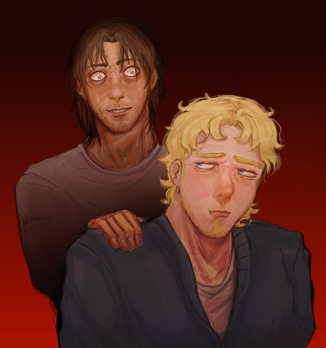 lenlken_'s tweet image. leave curly alone man #jimcurly