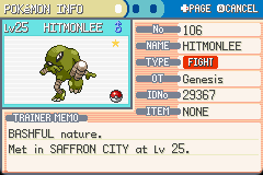 ✨Shiny Hitmonlee in FRLG found in 9,936 SRs✨