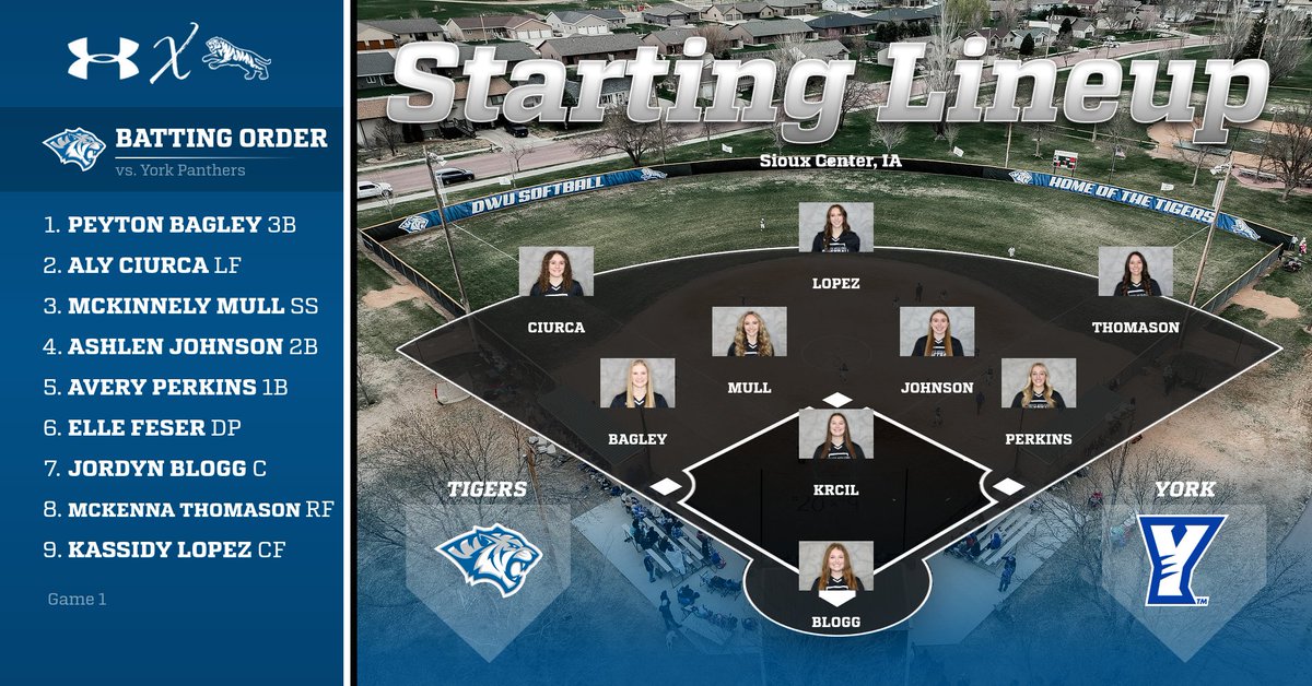 Here's the Starting Lineup as we take on York University🔥