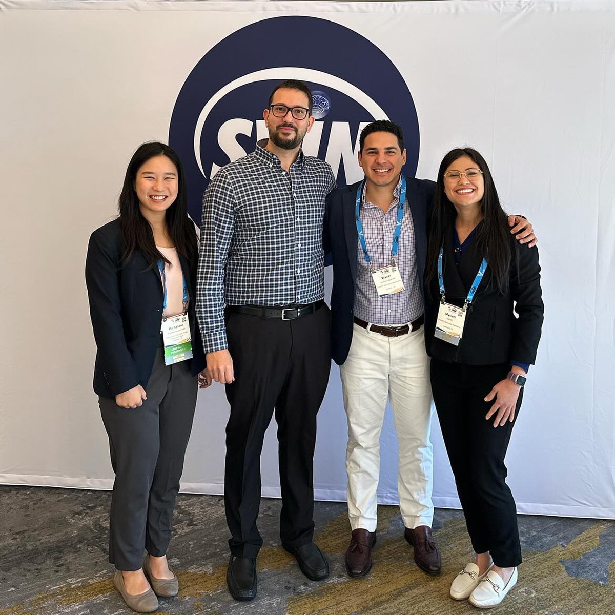 TTUHSC's tweet image. This fall, several #TTUHSC neurology residents attended the @svinsociety annual meeting in San Diego! The annual event offers a platform for the latest advancements, research findings, and innovative techniques in stroke and neurointervention. #SVIN24