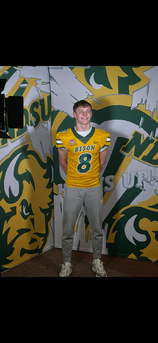 Had a amazing junior day visit! Thank you <a href="/JamoBrown_/">Jamison Brown</a> for the invite. I learned a lot about the program and looking forward to be back. <a href="/NDSUfootball/">NDSU Football</a>