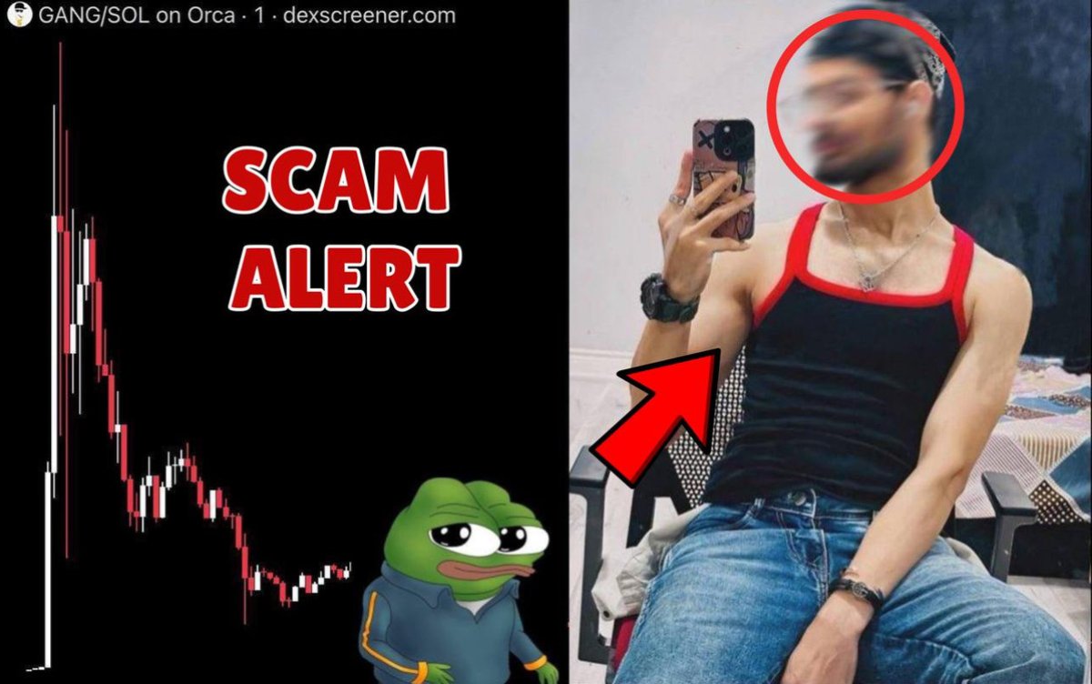MrPunk is the biggest scammer in crypto

He RUGGED his followers and was DOXXED for it

He stole over 3 MILLIONS from his community today

Here is the full story behind $GANG launch👇🧵