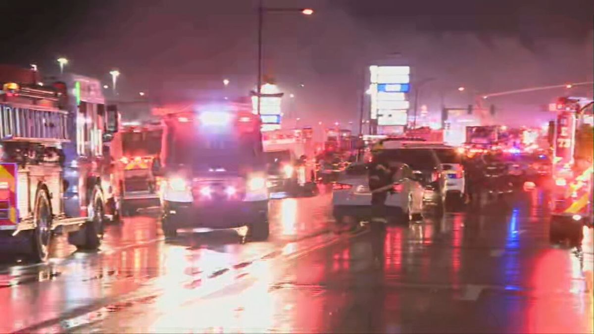 boston25's tweet photo. JUST IN: A small plane has crashed near an outdoor mall in Philadelphia, according to reports.

Read more: https://t.co/8UzmpiefMU https://t.co/erQbOX3Nq9
