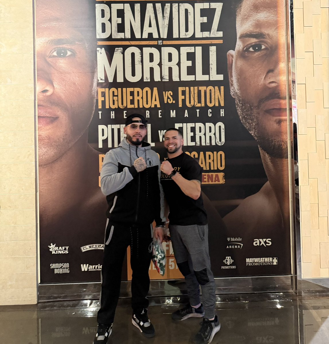 rickramirez915's tweet photo. Fight week with the homie @JEnriquez90 🥊 We became regional golden glove champions together back in 2011-2015 &amp; we competed at state together in 2012. Josh went on to become a professional welterweight boxer &amp; I became an educator. Grateful to be in Vegas for #BenavidezMorrell https://t.co/q1M7iSj4OR