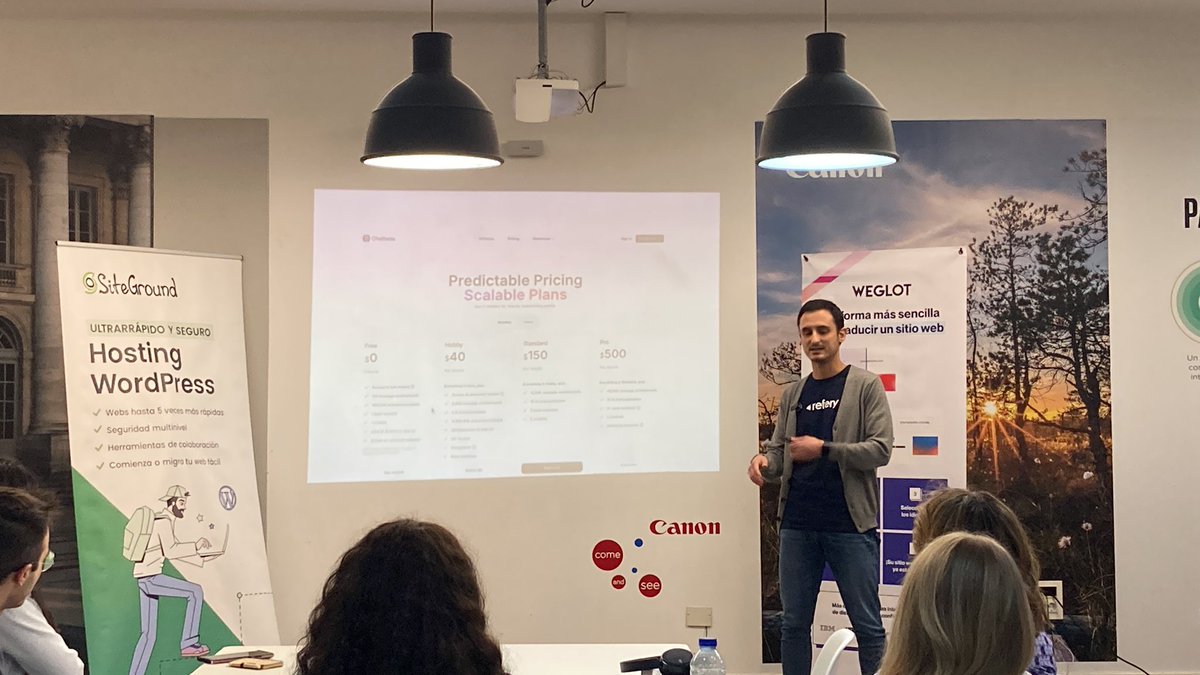 Agradecido a <a href="/wp_vigo/">WordPress Vigo</a> asistentes, amigos organizadores, cámara, patrocinadores y <a href="/circulogalicia/">Círculo Empresarios de Galicia</a> por la exquisita tarde de ayer, hablando de Inteligencia Artificial y como la he aplicado para humanizar la experiencia con mi asistente virtual ADA.