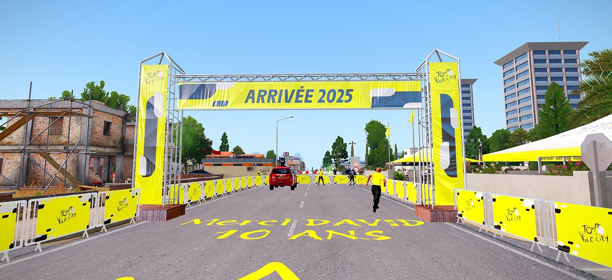 <a href="/letour_vc/">Tour de Vice City</a> c’est déjà fini ! C’était un événement incroyable, une soirée pleine de rebondissements. Je tiens à remercier <a href="/MrRatSuper/">MrRatSuper</a> pour ce super projet, car au delà du jeu, c’est une partie de nous ce serveur ! 10 ans déjà cette année, merci à toi de nous permettre tout ça !❤️