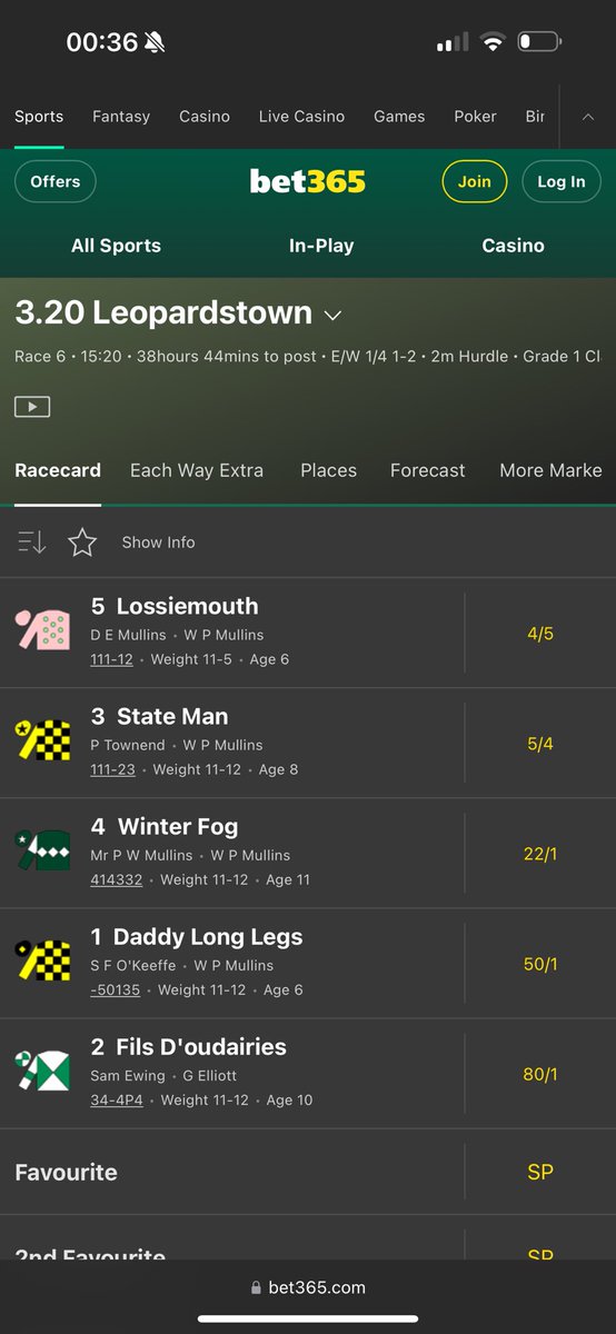 Townsend on state man over Lossiemouth?   An error or is Mullins playing games? 😂