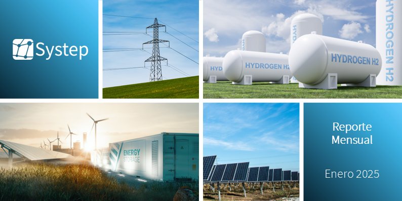 El equipo Systep tiene el agrado de presentarles el reporte mensual de enero 2025.

La editorial del mes de enero se titula "Análisis crítico del proyecto de ampliación del subsidio eléctrico"

¡Te invitamos a leerla y opinar al respecto! systep.cl/es/reporte/