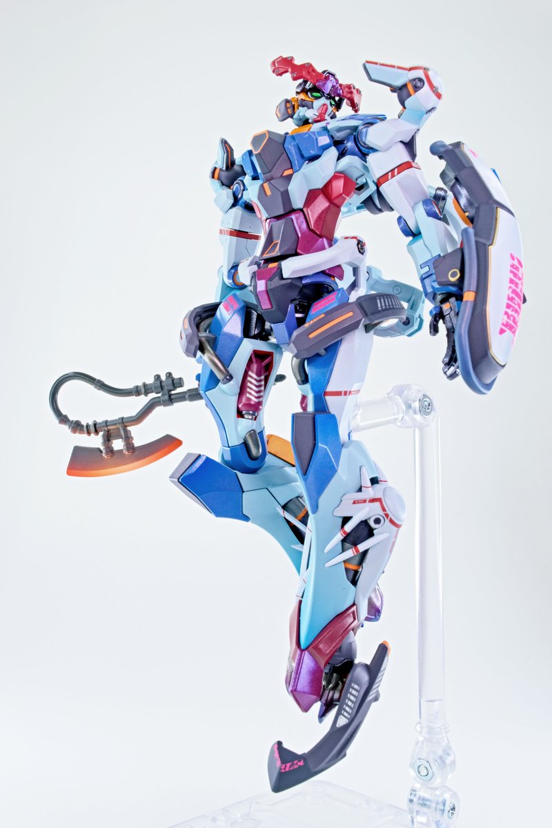 ジークアクス全塗装完成！ ガンプラを本気でメタルビルド風塗装すると