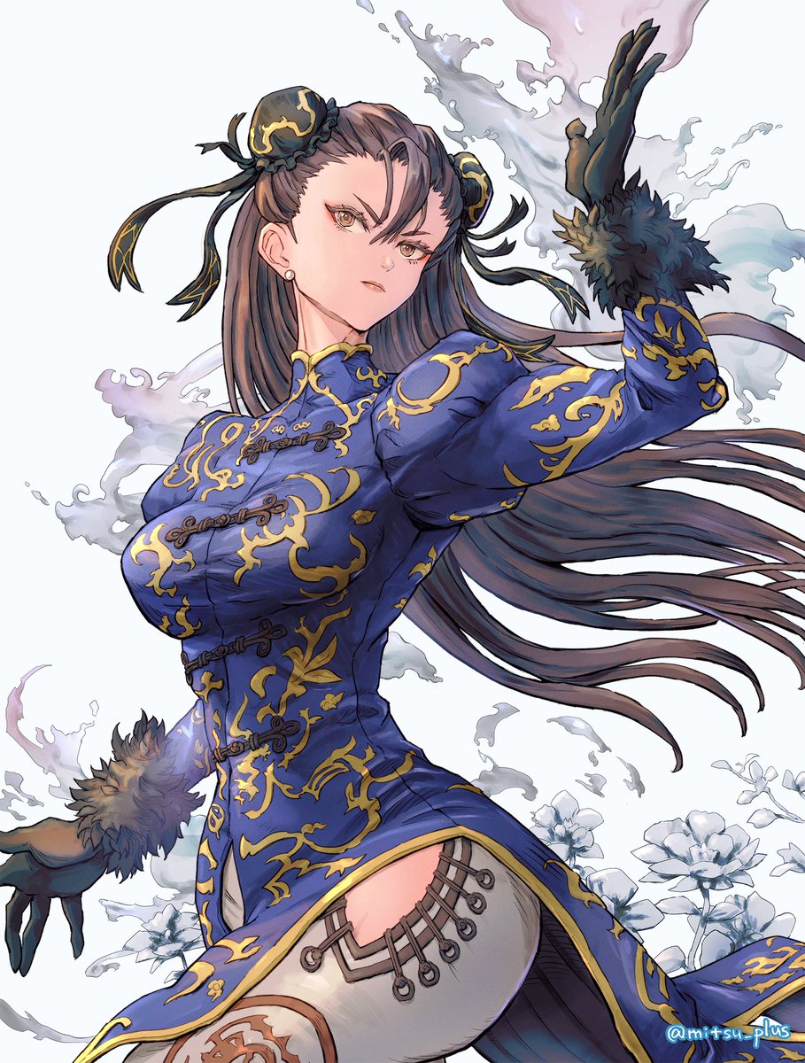 春麗(チュン・リー) 「Outfit4開発中との発表があったので春麗の没デザイン案絵を再掲どんな服装でも」|mitsu_plusのイラスト