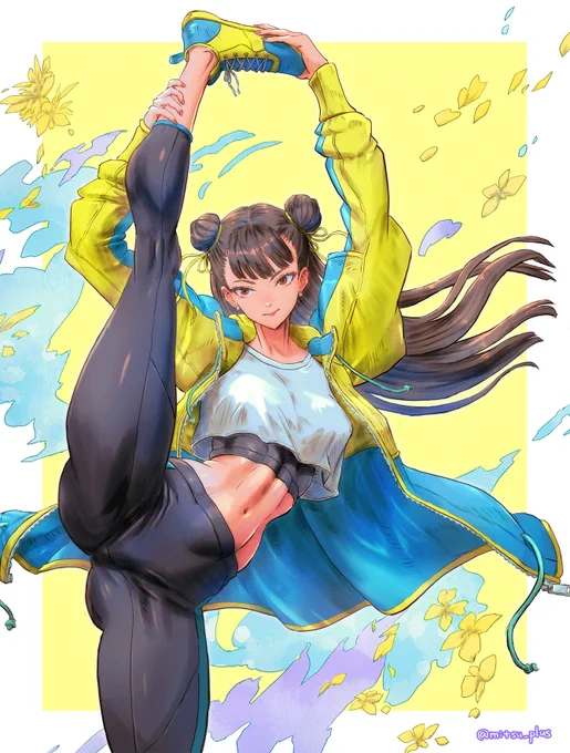 Outfit4開発中との発表があったので春麗の没デザイン案絵を再掲どんな服装でも似合うキャラなのでOutfitはいくらでも欲しいです!#スト6 #SF6 