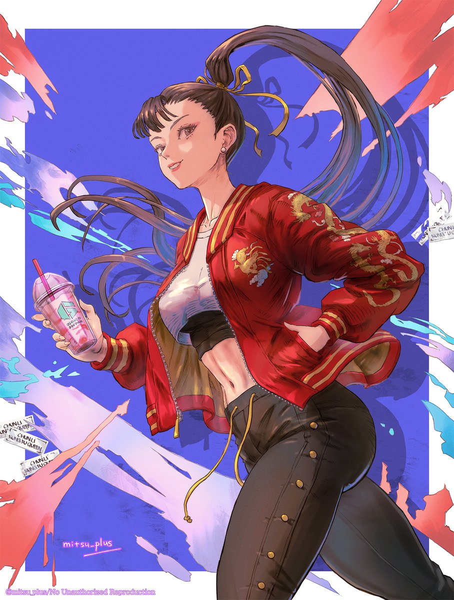春麗(チュン・リー) 「Outfit4開発中との発表があったので春麗の没デザイン案絵を再掲どんな服装でも」|mitsu_plusのイラスト