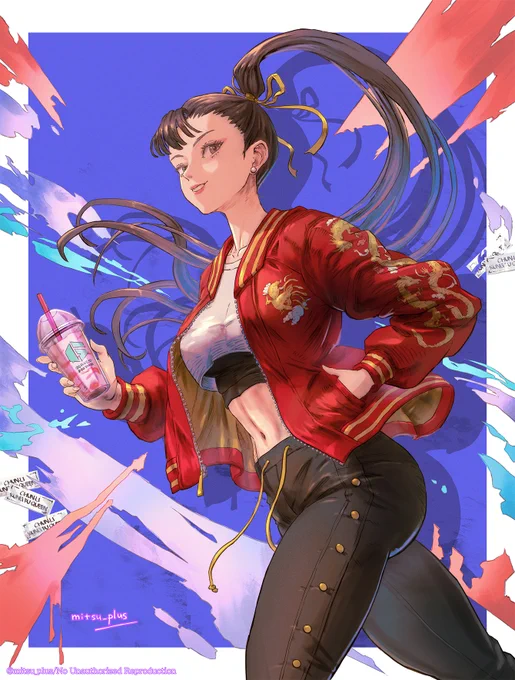 Outfit4開発中との発表があったので春麗の没デザイン案絵を再掲どんな服装でも似合うキャラなのでOutfitはいくらでも欲しいです!#スト6 #SF6 