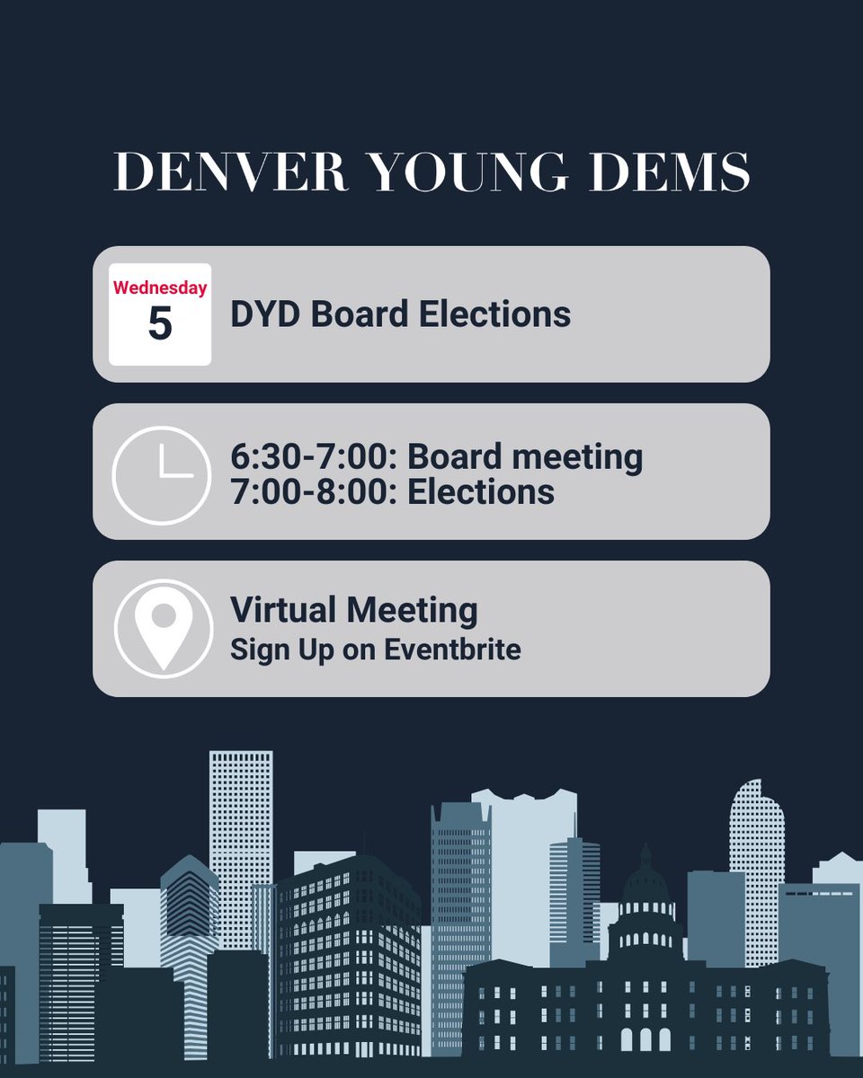 Denver Young Dems tweet media