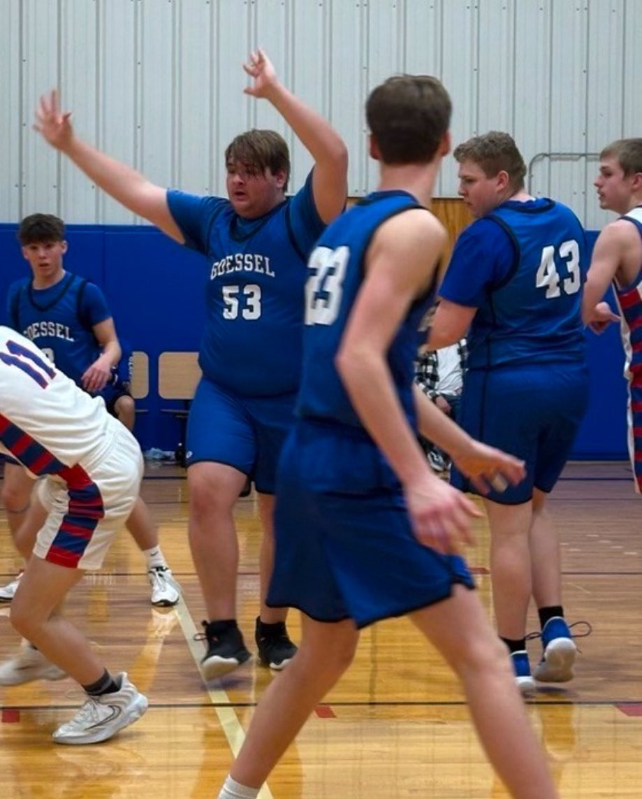 Tonight is the battle between the two worst teams in the area!! Sedgwick by at least 10 over the juggernaut in the Goessel Bluebirds! (1-13)

#BuildingAPROGRAM 
#PlayingEliteTeams 
#EliteScheduling