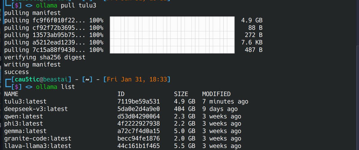 Tulu 3 LLM is out and it is pretty impressive for not being 404 GB like Deep