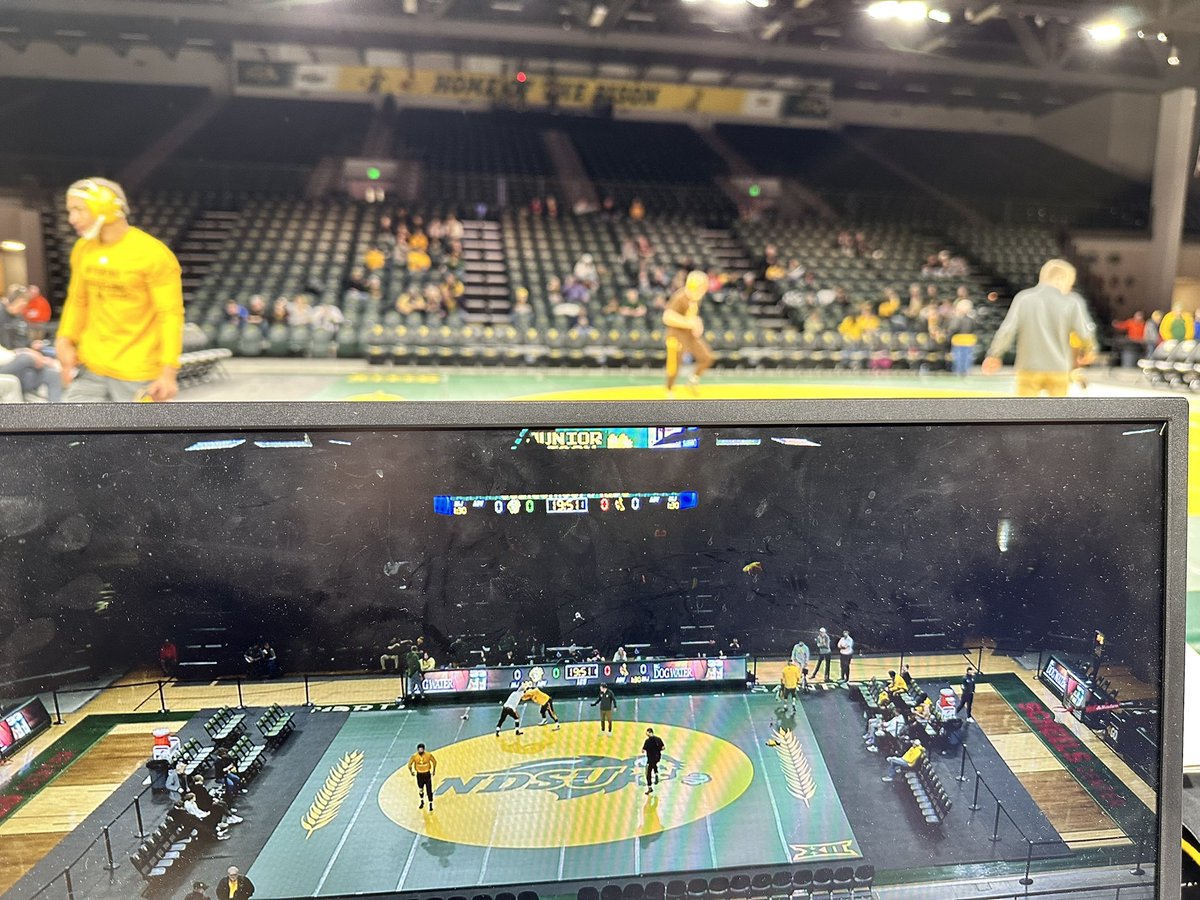 Dom Izzo (@domizzowday) on Twitter photo #NDSU wrestling has its Big 12 opener tonight, hosting Wyoming.
<a href="/BrandonMetz48/">Brandon Metz</a> and me have the call at 7 on WDAY Xtra. #NDSU wrestling has its Big 12 opener tonight, hosting Wyoming.
<a href="/BrandonMetz48/">Brandon Metz</a> and me have the call at 7 on WDAY Xtra.