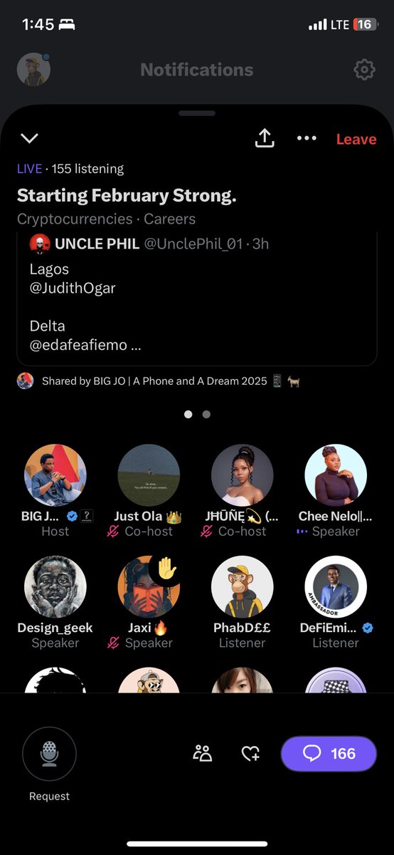 If you are not in <a href="/__BigJo/">BIG JO | A Phone and A Dream 2025 📱 🐐</a> space now ehhn

Trust me there is no way you can achieve your “A PHONE AND A DREAM”

<a href="/__BigJo/">BIG JO | A Phone and A Dream 2025 📱 🐐</a> na pastor forget am nothing you want to tell me..

Come and learn 🚀