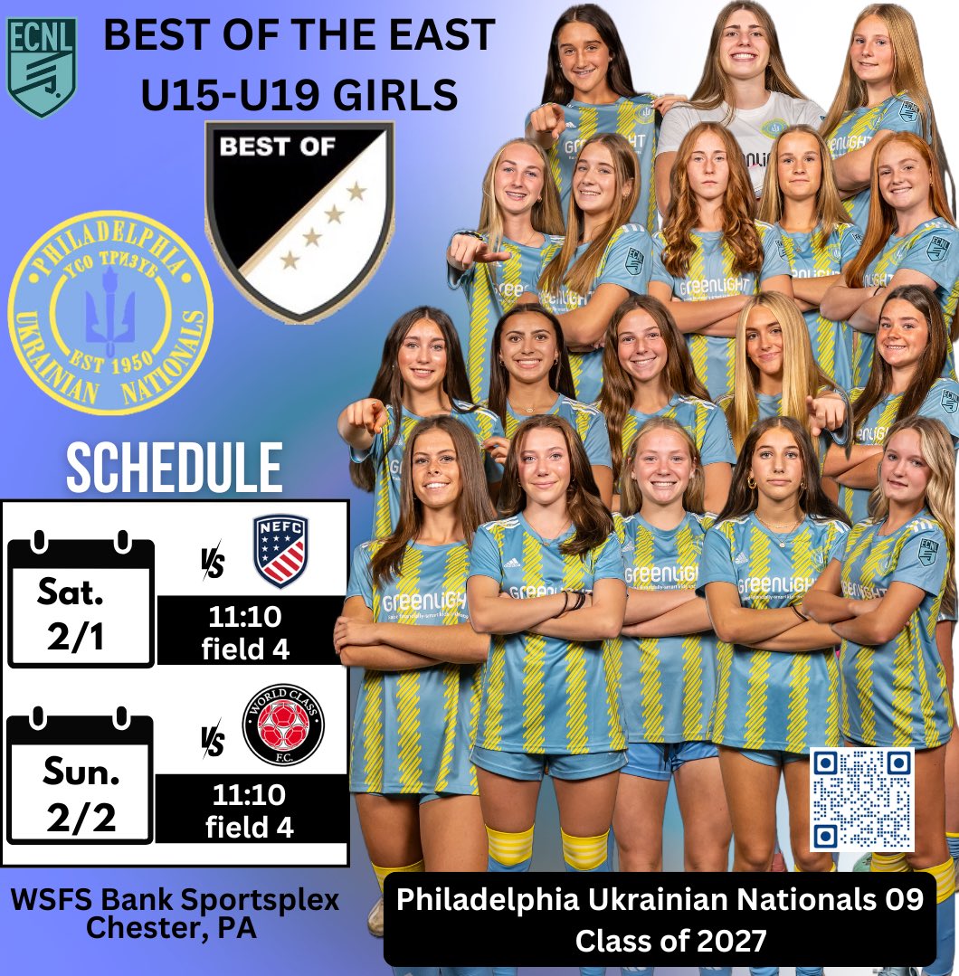 Kiera Sleicher | ECNL 2027 | NCAA ID# 2402220986 (@kierasleicher) on Twitter photo Coaches & scouts - hope you’ll make it out to our field tomorrow & Sunday to see our team <a href="/UkrNationalsSC/">Ukrainian Nationals SC</a>
take on some great competition <a href="/thebestofcup/">Best of Cup</a> Coaches & scouts - hope you’ll make it out to our field tomorrow & Sunday to see our team <a href="/UkrNationalsSC/">Ukrainian Nationals SC</a>
take on some great competition <a href="/thebestofcup/">Best of Cup</a>