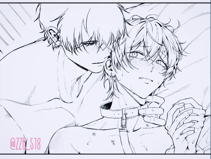 朝活🖊️ #ヘビラバ #創作BL 