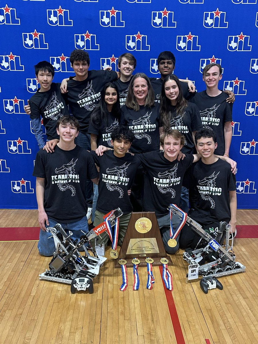 Carroll Robotics is the 6A UIL VEX-RECF Champion! Go Dragons!