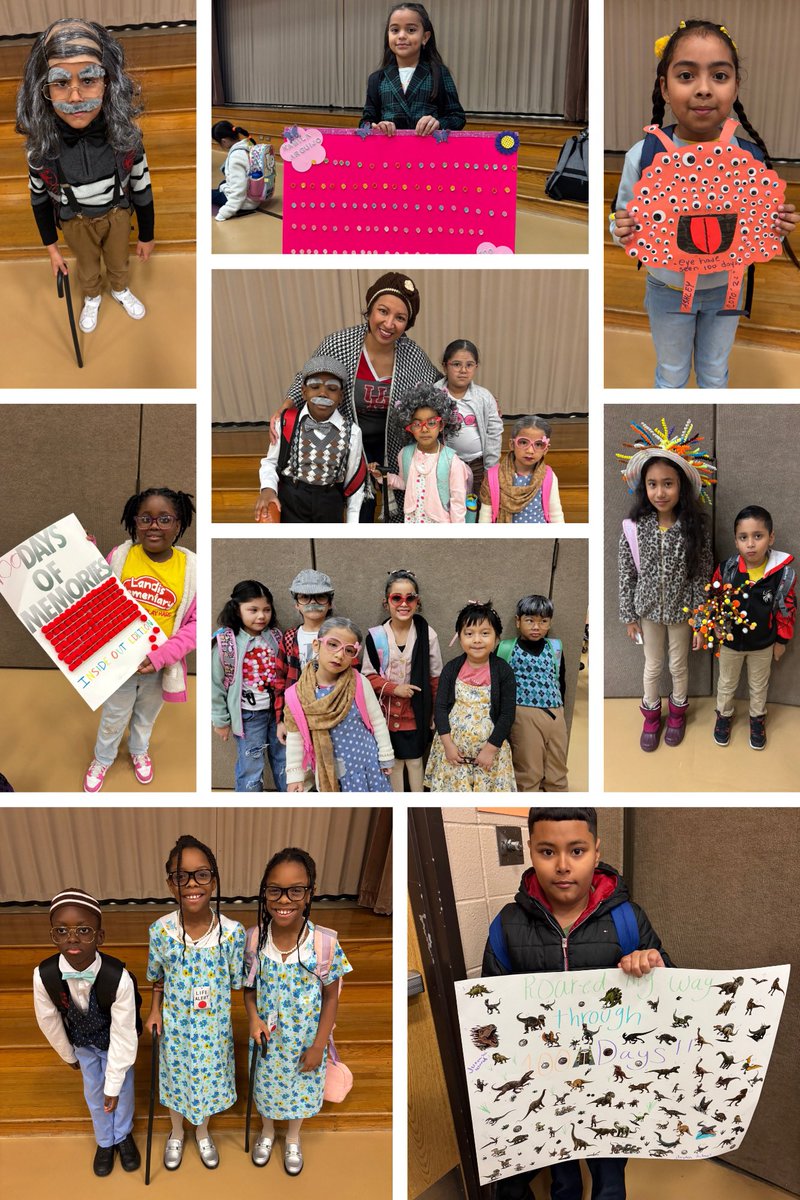 Thank you, Lions, for your incredible creativity on the 100th day! 🎉 From creative outfits to imaginative posters, you all made this milestone unforgettable! <a href="/AliefISD/">Alief ISD</a> <a href="/AISDSupe/">Dr. Anthony Mays</a> <a href="/O_L_Mayers/">Dr. Onica L. Mayers</a> <a href="/TheExecEFFECT/">Dr. Cecilia Crear</a> <a href="/kathy_jahn/">Kathleen Perron Jahn</a> <a href="/Silva_LTW/">@SilvaLeadsTheWay</a> <a href="/AnnaHuizar35711/">Anna Huizar</a>