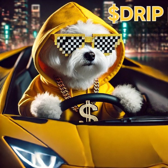 Jahn25364883's tweet photo. @cryptolyxe DRIPDOG ran, zoom zoom—so fast!
800K trades? You better hold fast!

600 friends, all barking with glee,
“Jupiter called? That’s news to me!”

He tripped on a bone but still took flight,
Drippin’ so hard, he glows at night!

CA: rXKYBdFqtFuTbieQh2DBxuy6tCi8yDRY3h1kfwSpump https://t.co/Nq26MFTguV