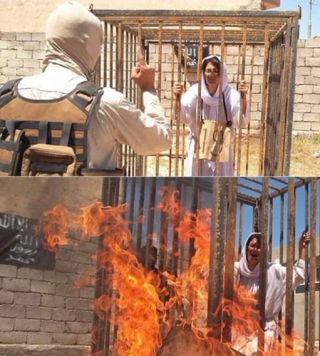 Remember 19 Yezidi women burned to death by ISIS for rejecting Islam and sexual slavery!