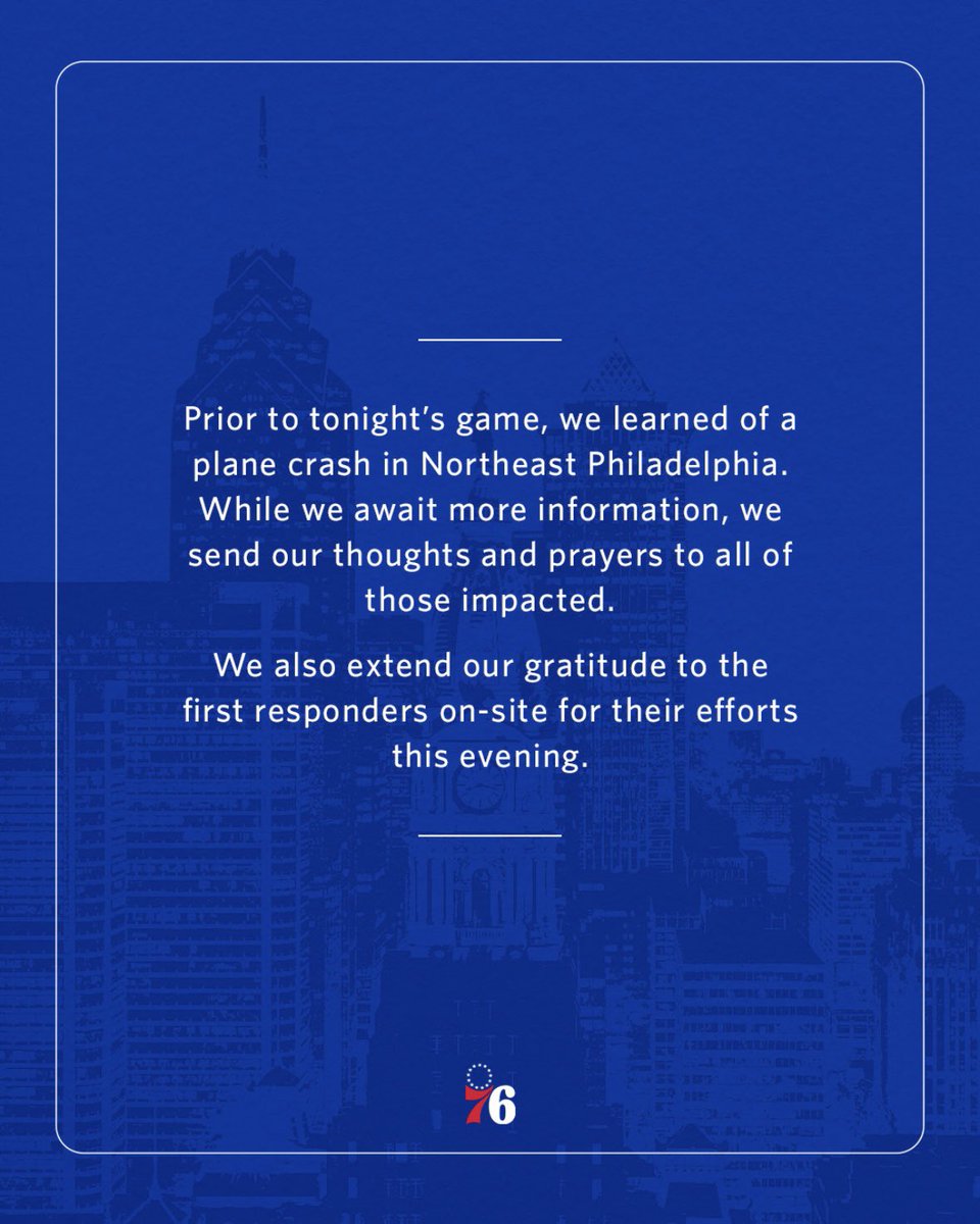 Philadelphia 76ers tweet media