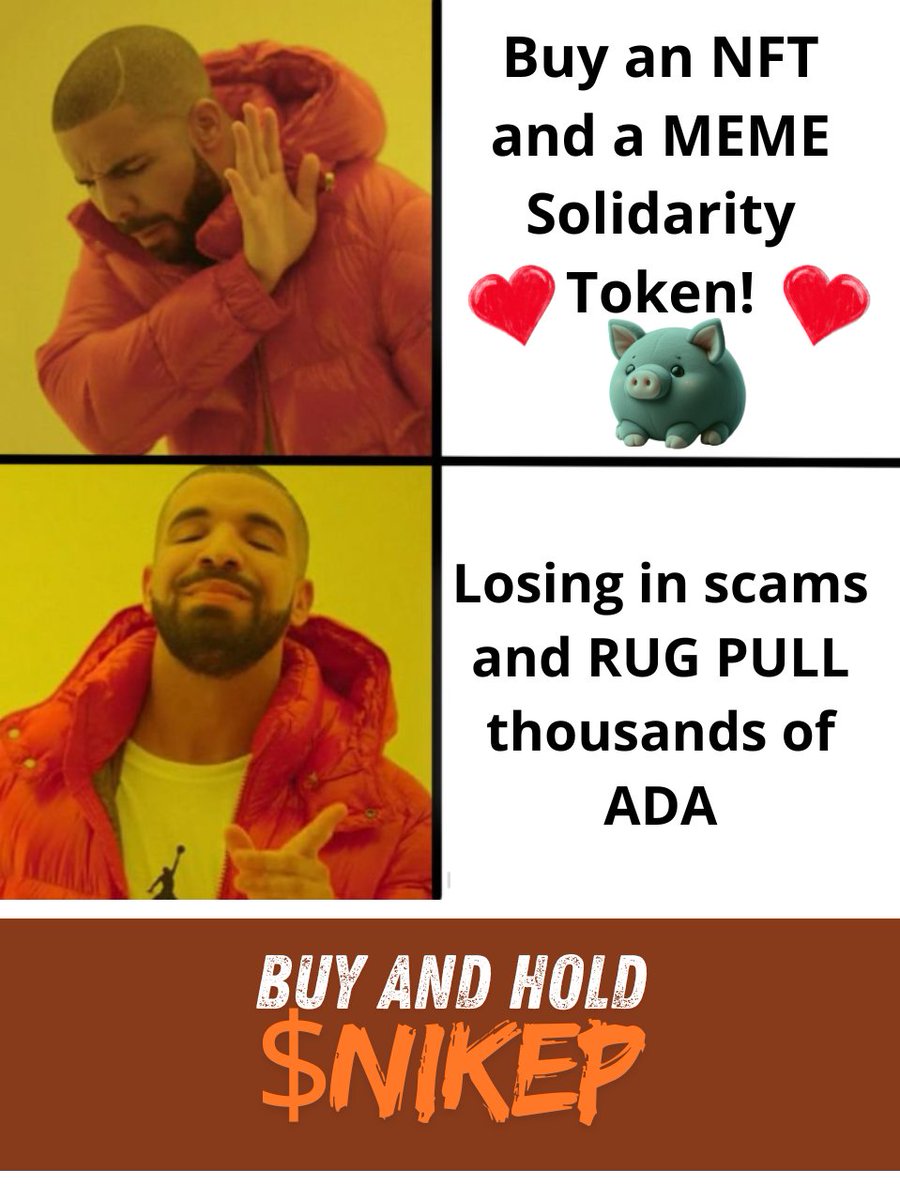 I'm tired boss 🤣 $NIKEP $NIKEPG
#memecoin #cardano