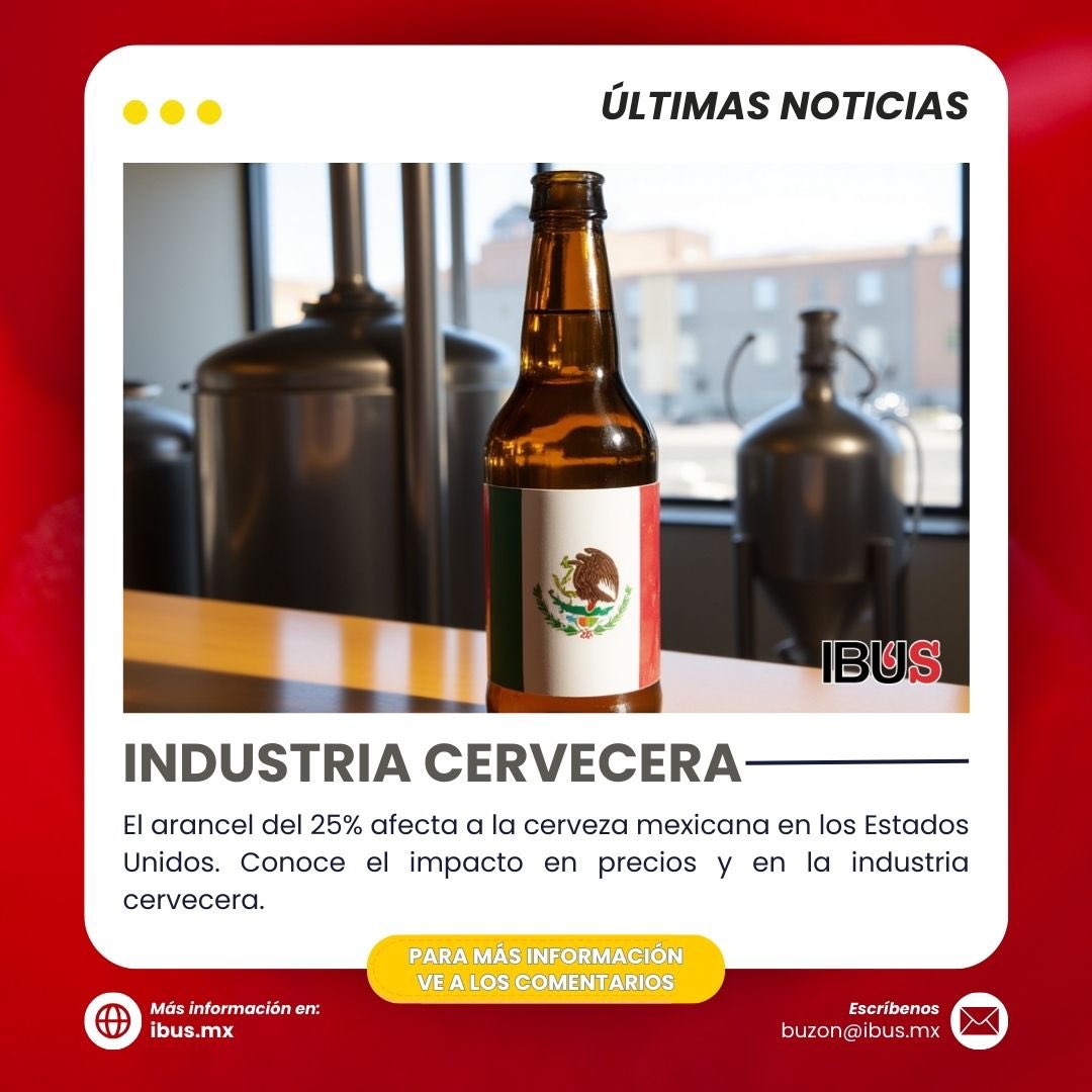 ibusmx's tweet photo. Los consumidores podrían enfrentar aumentos en el costo de marcas populares como Corona, Modelo y Pacífico. https://t.co/0qd0JcKoj6