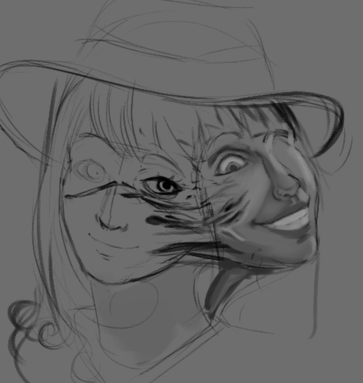 Kakisako2's tweet photo. hmm forever wip or nah #spiritdbd #DeadbyDaylight #thespirit #dbdfanart https://t.co/8oqPgfnirJ