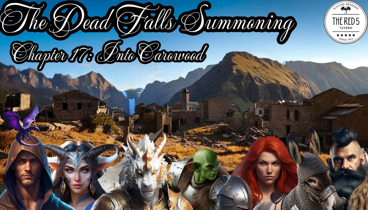 Live at 9pm est/6pm pst - With The Remora anchored in the Mist River just off shore from Carowood, The Protectorate and Captain Rhesh venture into the ruined town - and to the site of an ancient battle with an undead army 500 years in the past!
youtube.com/live/Zbrnxy7_k…