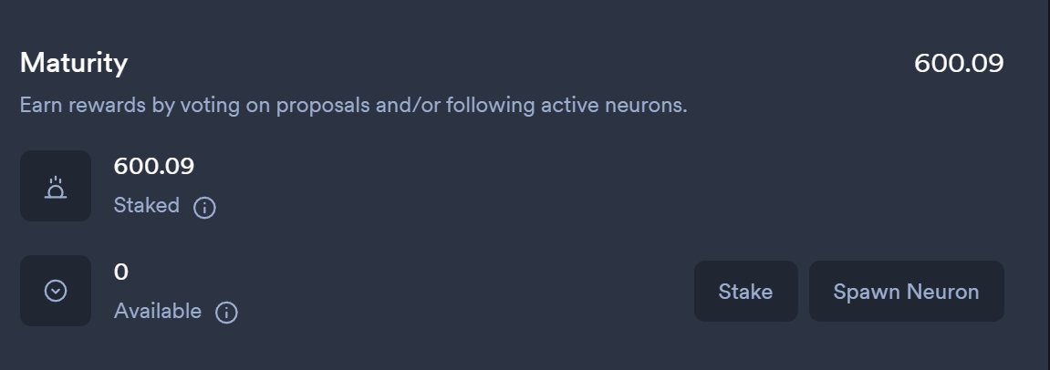 slowly but surely.
#icp