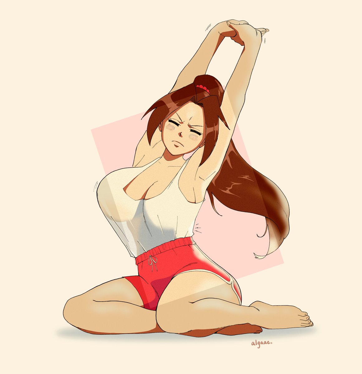 a casual Mai 🪭🔥#MaiShiranui #StreetFighter6 #SF6_Mai